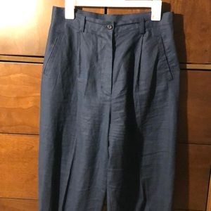 Sz 14 Adolfo Studio Linen Blend Pants